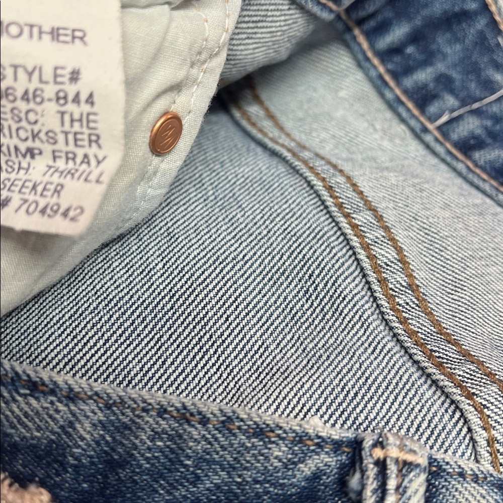 MOTHER The Trickster Skimp Fray Thrill Seeker New Size 31 - Picture 3 of 10